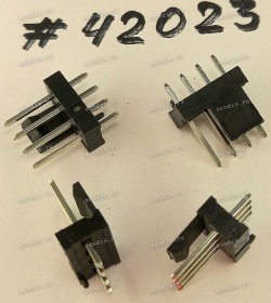 Разъём IDC IDC-4MS 2.54mm 4P 2.54MM W/P CHL S/T (Asus p/n: 12008-00011600) PINREX 744-81-04TG1B