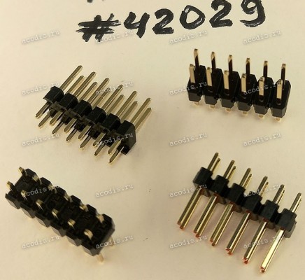 Разъём IDC IDC-12MS 2.54mm 2X6P 2.54MM S/T G/F (Asus p/n: 12006-00290100) HORNGTONG PH12RP2BANH01