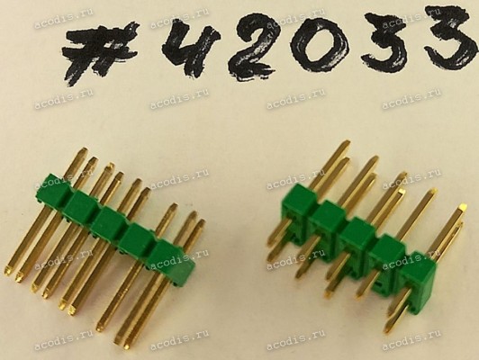 Разъём IDC IDC-10MS 2.54mm 2X5P 2.54mm S/T K8,GREE (Asus p/n: 12G06105010V) FOXCONN HC11051-GD5 <G>