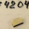 Разъём FFC FPC 10P 0.5 1.8H R/A 6G SMT (Asus p/n: 12018-00073400) ACES 51625-01041-001
