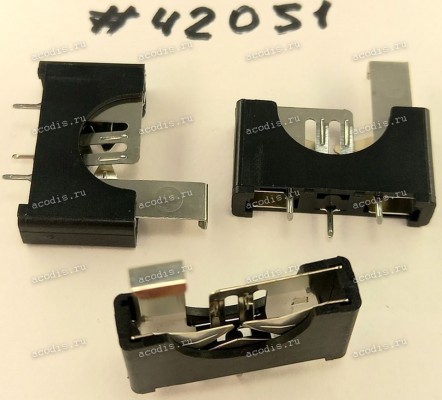 Разъём BATT HOLDER CR2032 S/T (Asus p/n: 12G201110094) LOTES KB7566BP5L <G>