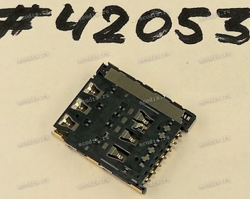 Слот NanoSIM CON 7P 1.18H STD R/A (Asus p/n: 12023-00030600) HRS KP13B-SF-PEJ(800)