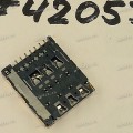 Слот NanoSIM CON 7P 1.18H STD R/A (Asus p/n: 12023-00030600) HRS KP13B-SF-PEJ(800)