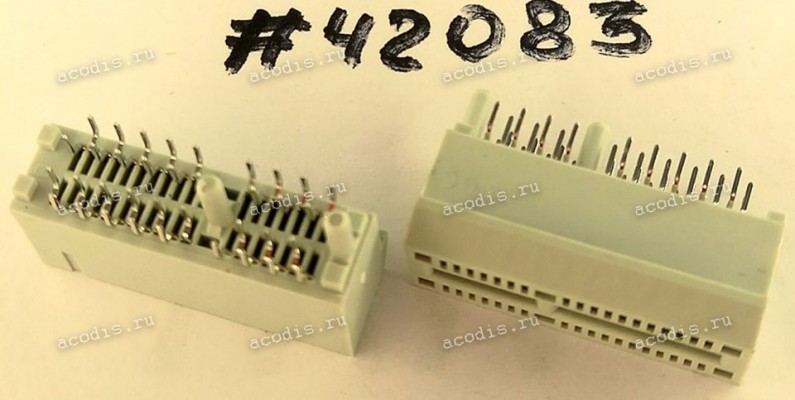 Разъём SLOT PCIE X1 36P G/F LIGHTGRAY (Asus p/n: 12G03002036Q) FOXCONN 2EG01811-A7A-DF