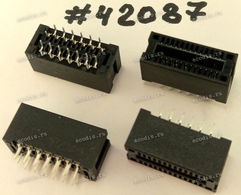 Разъём SLOT PCIE 26P G/F S/P BLK/U (Asus p/n: 12003-00210400) LOTES APCI0296-K001C10