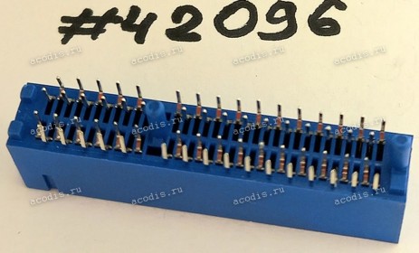 Разъём SLOT PCIE X4 64P G/F D-BLU (Asus p/n: 12G030010640) FOXCONN 2EG03211-A7L-DF