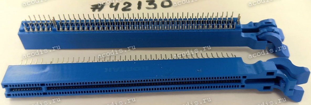 Разъём SLOT PCIE X16 164P G/F D-BLUE (Asus p/n: 12003-00030400) E-MOVE EE1640-1GPD-01H