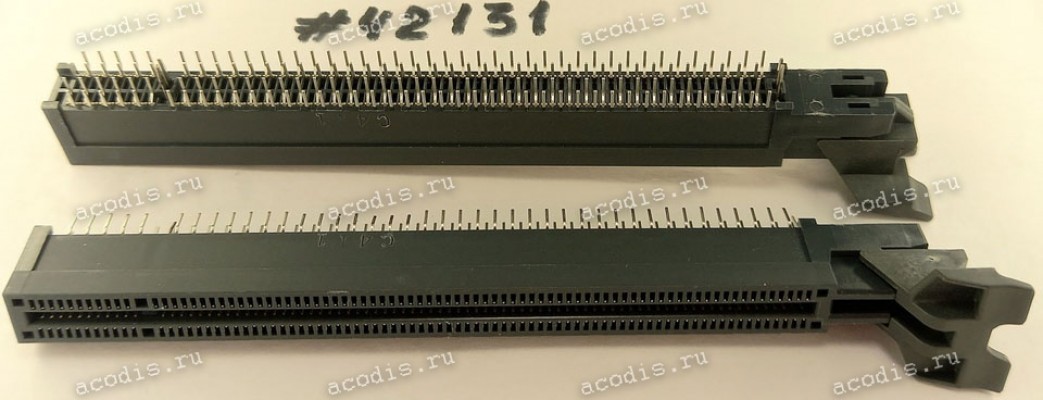 Разъём SLOT PCIE X16 164P 15U D-G DIP (Asus p/n: 12003-00033300) LOTES AAA-PCI-219-K03_C