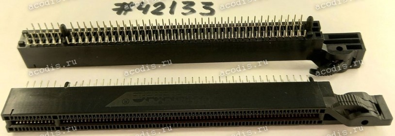 Разъём SLOT PCIE X16 164P G/F R/L BLK (Asus p/n: 12003-00034100) WINWIN WPCS-164AN41B28UWR
