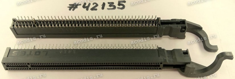 Разъём SLOT PCIE X16 164P G/F D-G DIP (Asus p/n: 12003-00033500) LOTES AAA-PCI-216-K03