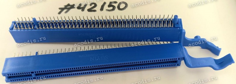 Разъём SLOT PCIE X16 164P G/F D-BLUE (Asus p/n: 12G03072164U) SUYIN 100040FS164M218IA