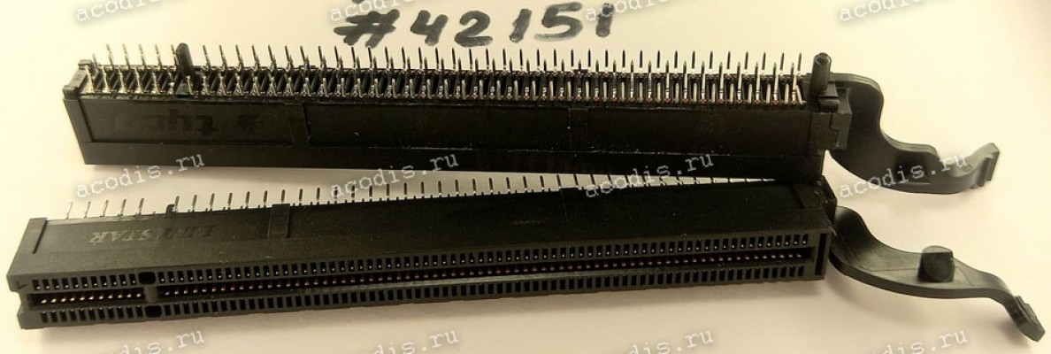 Разъём SLOT PCIE X16 164P 15U (Asus p/n: 12G03000164G) STARLINK 108046-205AC <G>