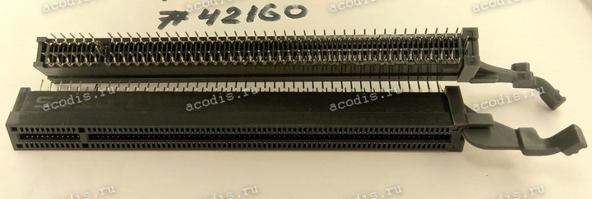 Разъём SLOT PCIE X16 164P G/F CHARL (Asus p/n: 12G03071164Q) LOTES AAA-PCI-058-K28