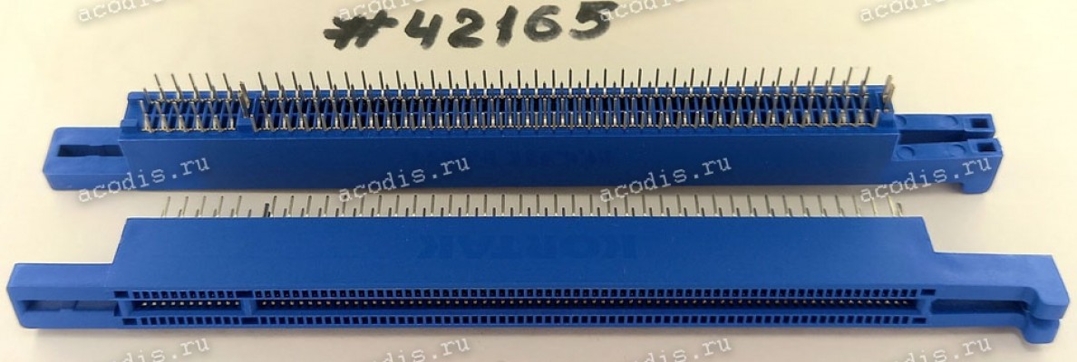 Разъём SLOT PCIE X16 164P G/F,BLUE (Asus p/n: 12G03071164M) E-MOVE EE082C0S-YW1AZ