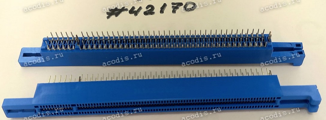 Разъём SLOT PCIE X16 164P G/F D-BLU (Asus p/n: 12G030721642) E-MOVE EE1640-1GBZ-00H