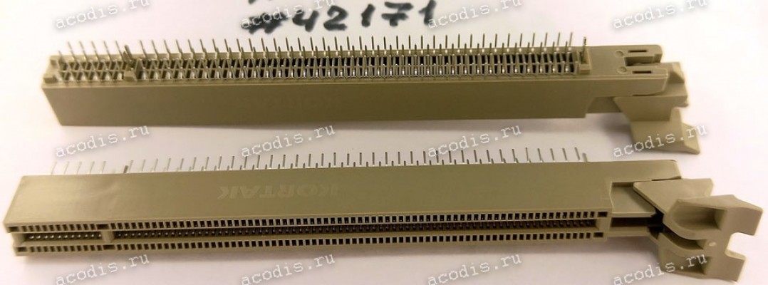 Разъём SLOT PCIE X16 164P 15U BEIGE (Asus p/n: 12G030721643) E-MOVE EE164B-B1JD-00H