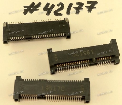 Разъём MINI PCI-E 52P 0.8MM 5.7H SMT (Asus p/n: 12003-00021600) ARGOSY MPCET-S5201-TP57A