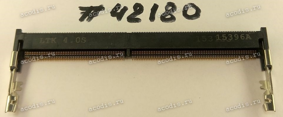 Разъём DIMM DDR4 260P 4H STD (Asus p/n: 12002-00080300) ARGOSY D4AS0-26001-1P40