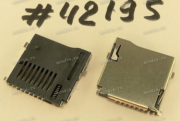 Разъём MICRO SD SOCKET CTF-11081-P (Asus p/n: 12023-00380000) BYD 12103277-00
