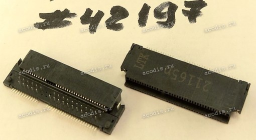 Разъём HOUSING CON SMD 20P 1R FR (P0.5,H3) (Asus p/n: 12008-00121100) QCI DFHS75FR616