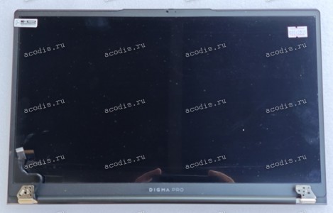 Крышка в сборе Digma Pro Cursus DN15R5-ADXW10, серая 1920x1080 LED new / разбор