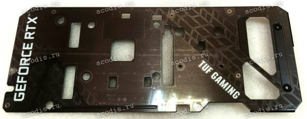 Plate Asus Graphics card GeForce RTX TUF Gaming TUF BACK_PLATE (p/n 13071-03680200) PLATE NTK/1.03.00.0094G
