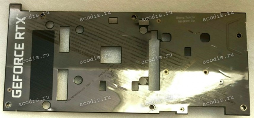 Plate Asus Graphics card GeForce RTX PG142_DUAL_BACK_PLATE_KG (p/n 13071-03660900) PLATE KG/0571-V2328-010F