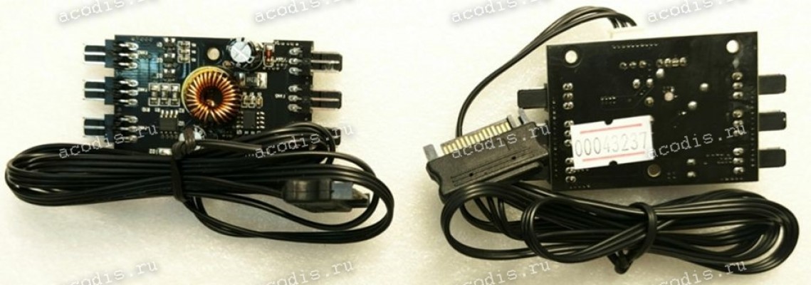 Controller Board Asus GX601 (p/n 13DC0020P01011, RYPCB00669A V1.0) FAN HUB LITEON, 6-портовая плата контроллера скорости вентилятора ПК V1.3 & Cable