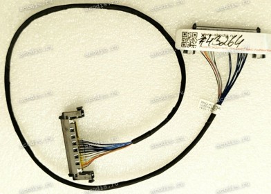 LCD LVDS  шлейф мониторный 51 pin прямой, шаг 0,5 mm, длина 418 mm Asus LMT VG32V VG32VQ VG32VQE VG32VQR VG32VQ-J (p/n 14011-03930300, 395GLM5151T542COAX) LCD Monitor COAXIAL CABLE/ TPV/395GLM5151T542COAX