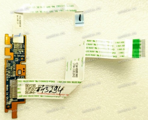LED Board Toshiba Satellite 14" U945-S4130, U940 (p/n LS-9161P, 435M5J51L01, 455M5J51L01, NBX00019M00, NBX00019L00) LED Board & Cable
