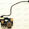 USB & LAN Board Samsung NP- R418 R469 R463 (p/n BA92-05507A Rev: MP1.1, Qingdao_I_USB2) & Cable