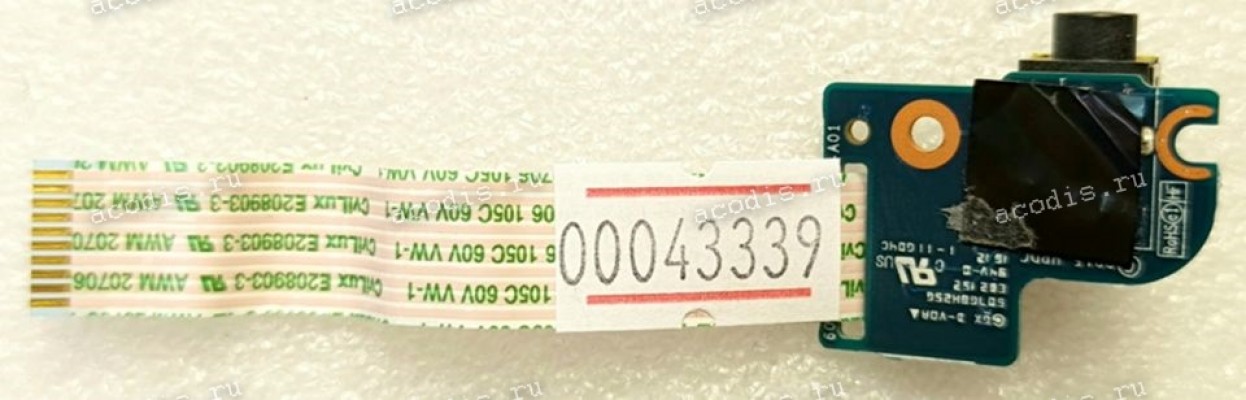 Audio Jack Board HP ProBook 650 G2 655 G2 & Cable (p/n 6050A2735701 840692-001)