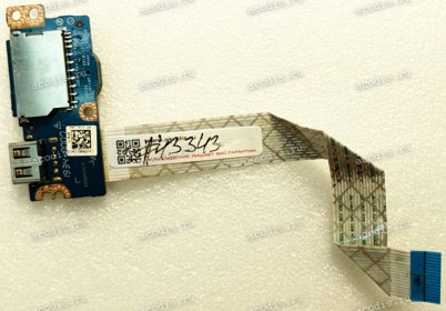 USB & CardReader Board Dell Vostro 3480 3481 Dell Inspiron 3585 P75F 3785 P35E (CF43) (p/n EDI56 LS-G716P NBX00029C00) & Cable