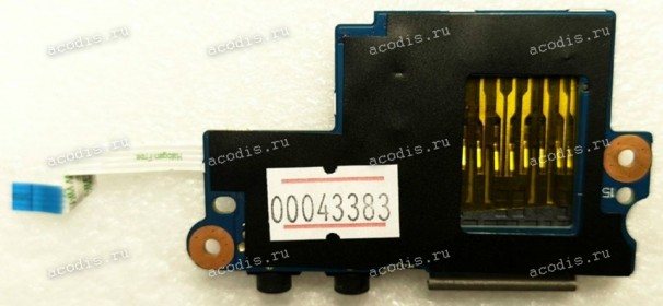 Audio & CardReader Board HP ProBook 4530s 4535s (p/n 6050A2410701-CARDREADER-A02) & Cable