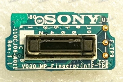 Fingerprint Sensor Sony Vaio PCG-4121GM VPCSB (p/n 110CJ06-4011) FINGERPRINT READER BOARD