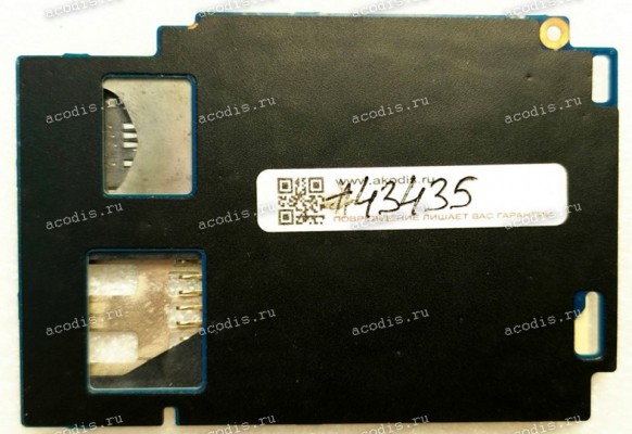 CardReader Board Sony Vaio PCG-4121GM VPCSB, VPCSA, VPCSC Series (p/n 1P-1111200-6011, 1P-110CJ01-6011, 1P-110B201-6010, V030_MP_MS_SD_DB, RFX-549, IFX-579)