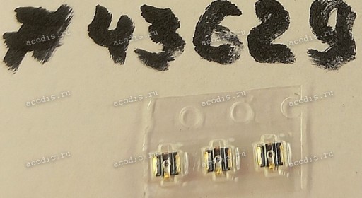 Разъём RF CON 4P SMT (Asus p/n: 12026-00140200) ZHENHUA 40240100006