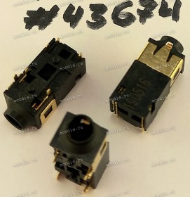 Разъём Audio JACK 6P 3.45CH R/A DIP (Asus p/n: 12014-00991400) DST-CONN DA1-4065R-60BMSB-3