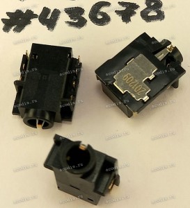 Разъём Audio JACK 6P -1.85CH SUNK R/A (Asus p/n: 12014-00993700) DST-CONN DA2-4159R-70BMX-A