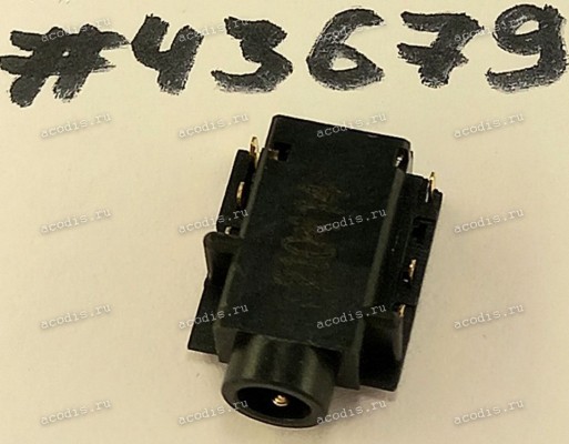 Разъём Audio JACK 6P -2.25CH SUNK R/A (Asus p/n: 12014-00993800) DST-CONN DA2-4159R-60BMX-9
