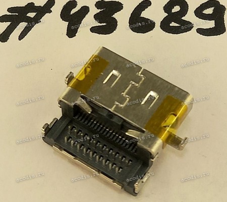 Разъём HDMI CON 19P 0.5 -1.32CH REV (Asus p/n: 12022-00131300) ACES 30225-01942-Z01