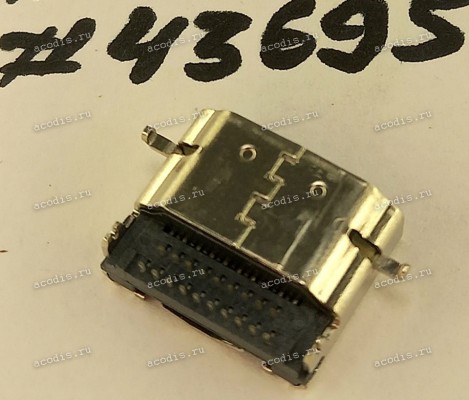 Разъём HDMI CON 19P 0.5 0.73CH STD (Asus p/n: 12022-00135000) ALLTOP C128CK-K1939-L