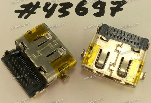 Разъём HDMI CON 19P 0.5 -1.92CH REV (Asus p/n: 12022-00135300) ACON HMRBM-AK120D Разъём HDMI CON 19P 0.5 -1.92CH REV (Asus p/n: 12022-00135300) ACON HMRBM-AK120D