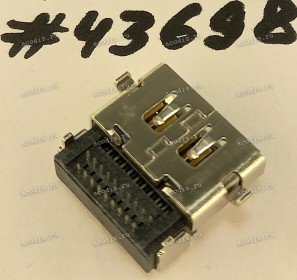 Разъём HDMI CON 19P 0.5 1.28CH R/A SUNK (Asus p/n: 12022-00137600) ACES 30265-01902-Z01