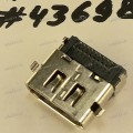 Разъём HDMI CON 19P 0.5 1.28CH R/A SUNK (Asus p/n: 12022-00137600) ACES 30265-01902-Z01