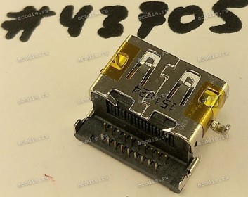 Разъём HDMI CON 19P 0.5 -3.42CH SUNK (Asus p/n: 12022-00047100) SINGATRON 2HE1726-000111F