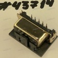Разъём DB-15F VGA D-SUB 15P 1.45CH F RA DIP SUNK (Asus p/n: 12010-00049200) ACON DHR4T-15K1200