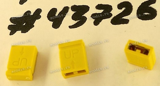 Разъём MINI JUMPER 2P 2.54 CLOSE C-S (Asus p/n: 12004-00090400) PINREX 200-75-PLGY30