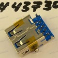 Разъём USB3.0 CON 9P R/A REV DIP (Asus p/n: 12013-00013600) SINGATRON 2UB4039-100101F
