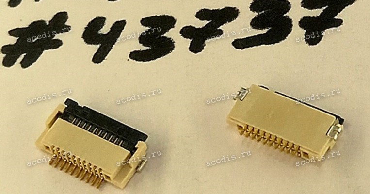Разъём FFC FPC 10P 0.5MM 1.46H RA SMT (Asus p/n: 12018-00072200) CVILUX CF5010FD0R2-05-NH